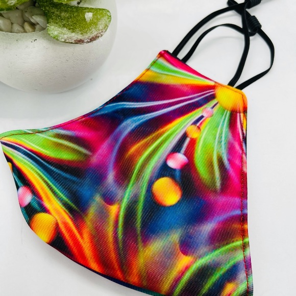 Fashionable Facemasks (Psychedelic Colors) - Picture 6 of 6